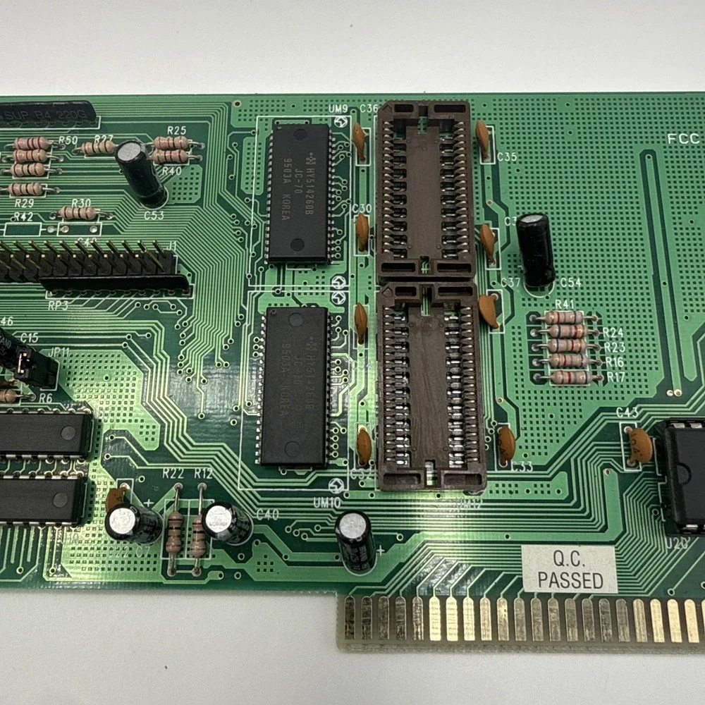 Cirrus Logic CL-GD5428-80QC-A VLB VGA Video Card VESA Local Bus Vintage 486